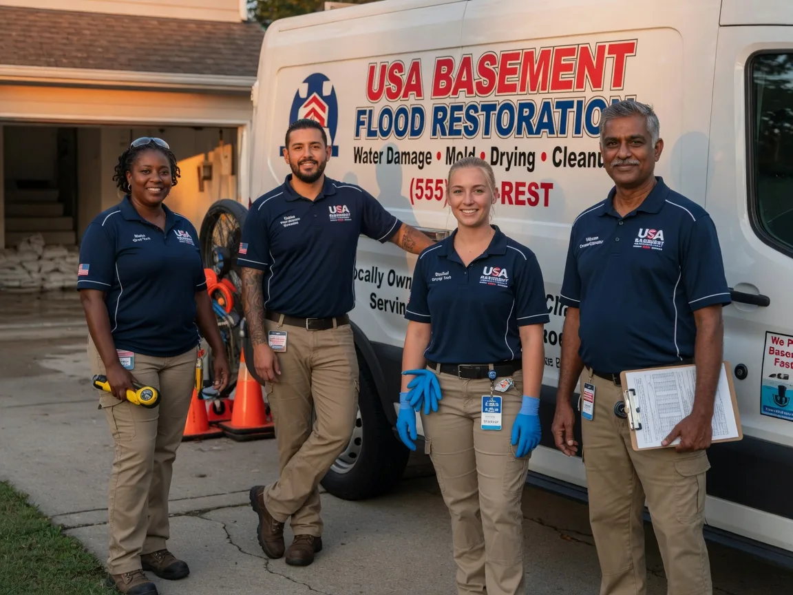 Basement Flood Cleanup company in Waynesville, IL